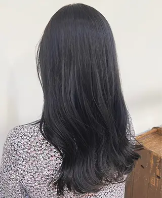 ロング カラー 鈴木弥月/大人ボブ× 透明感カラーのヘアスタイル