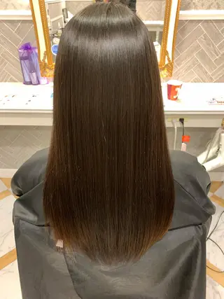 ロング ケアカラー/縮毛矯正 /レイヤー/板垣光采のヘアスタイル