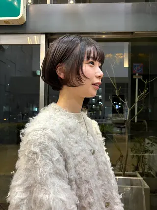 ショート miu /透明感カラーのヘアスタイル