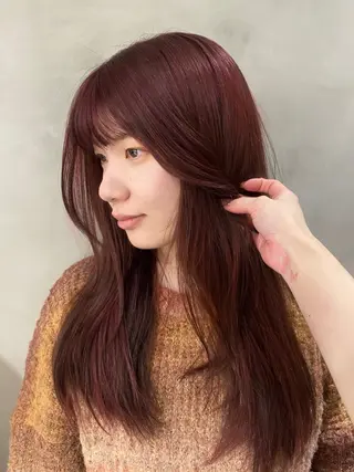 ロング カラー 【Mimosa】 Irohaのヘアスタイル