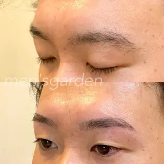 メンズ アイブロウ メンズガーデン yuriのネイルデザイン