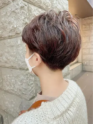 ショート Mondshalna所属・川村 政輝のヘアスタイル