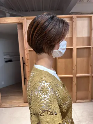 ショート 韓国ヘア/ワンホン ちひろのヘアスタイル