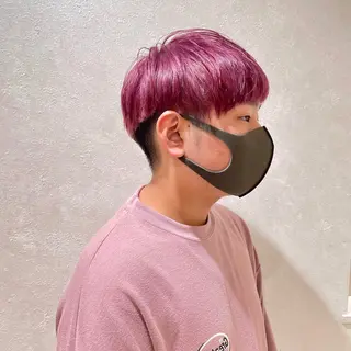 メンズ メンズフェザー毛流れ /鈴木健友のヘアスタイル