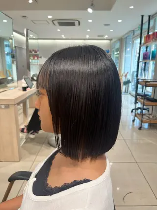 ショート パーマ 巖本 真希のヘアスタイル