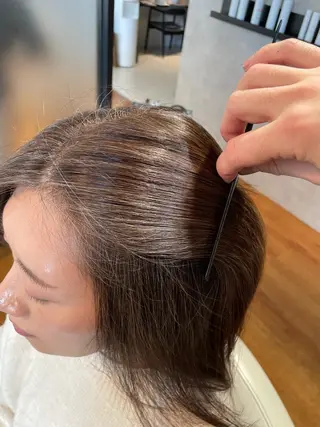セミロング 斉藤 一樹のヘアスタイル