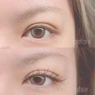 マツエク・マツパ Gemジェム 眉毛＆まつげ専門店のマツエク・マツパデザイン
