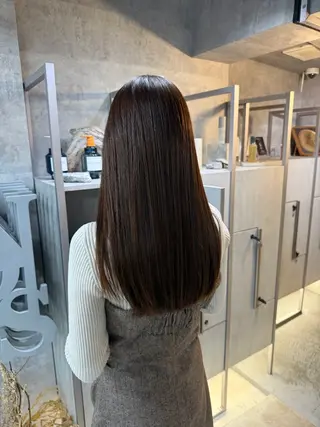ロング You/中明度カラー 🎨3ヶ月持つカットのヘアスタイル