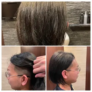 セミロング 秋月 絢瀬のヘアスタイル