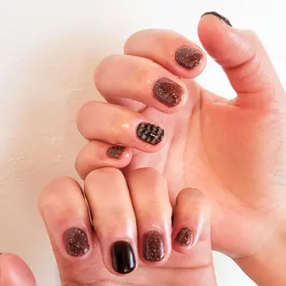 ネイル 🌲🌳🚪iiit o🌲🌳🌲のネイルデザイン