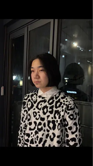 ショート blend渋谷 はなのヘアスタイル