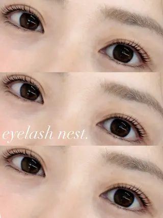 マツエク・マツパ intime内nest.所属・🤍nest. エリ🤍のマツエク・マツパデザイン