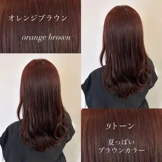 ロング カラー 韓国ヘア🧸髪質改善 🧸きくちみさきのヘアスタイル