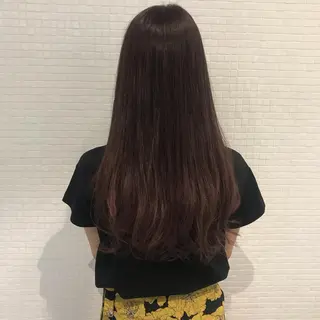 ロング カラー icie所属・大阪ヴィーガンサロン KANAKOのヘアスタイル