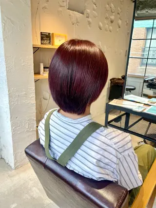 ショート カラー カットモデル募集/ 石川絢佳🍓⸝⸝꙳のヘアスタイル