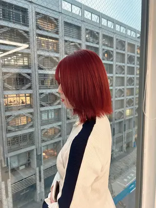 ショート カラー ヘアアレンジ 【代表】 たき〜のヘアスタイル