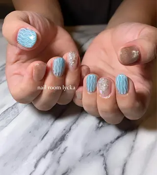 ネイル ﾈｲﾙﾙｰﾑﾘｯｶ 𝐦𝐚𝐲𝐮のネイルデザイン