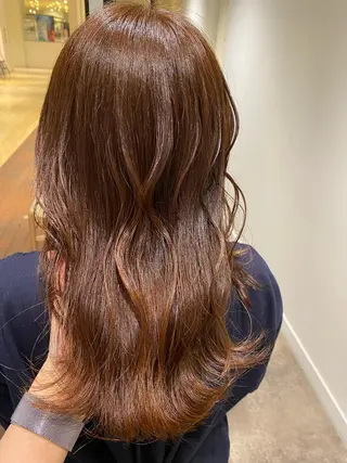 ミディアム カラー CURIO/南船場 /RIN💈🍎のヘアスタイル