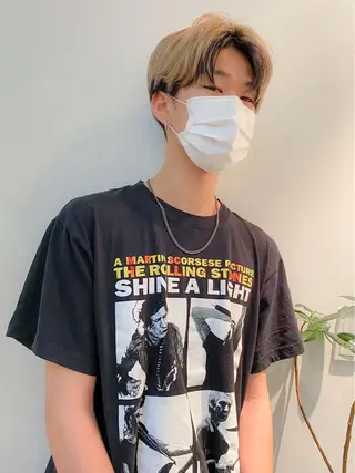 ショート カラー メンズ 栄/矢場町 三井太朗のヘアスタイル