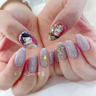 ミディアム nail jaol池袋店所属・ネイルJaol 池袋のネイルデザイン