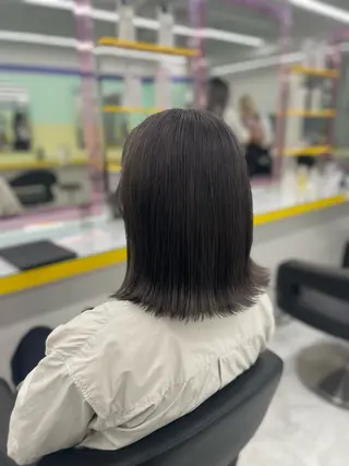 セミロング カラー ヘアアレンジ 【透明感×レイヤー】 🍃RIKU🍃のヘアスタイル