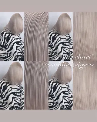 ミディアム カラー 💜ハイトーン💛 マジカルかいちゃんのヘアスタイル