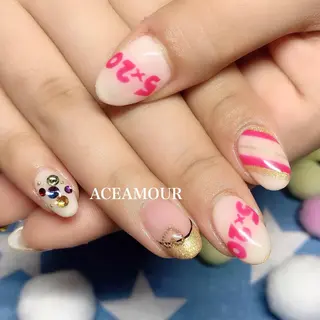 ネイル ネイル/耳つぼ /新ホワイトニングのネイルデザイン