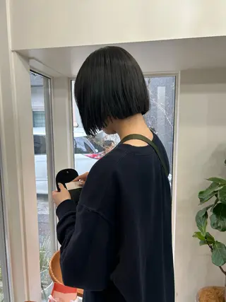 ショート カラー じゅわっと暖色カラー 🍊Moemiのヘアスタイル