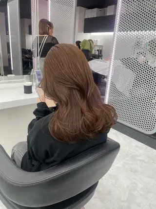 ロング カラー 🤍レイヤー/顔周り /hirari🤍のヘアスタイル