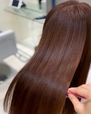 ロング カラー Ash 銀座店所属・銀座/カラー 🎀momo🎀のヘアスタイル