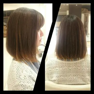 ミディアム ｷﾝｼﾞｮｳ ｴﾅﾐのヘアスタイル