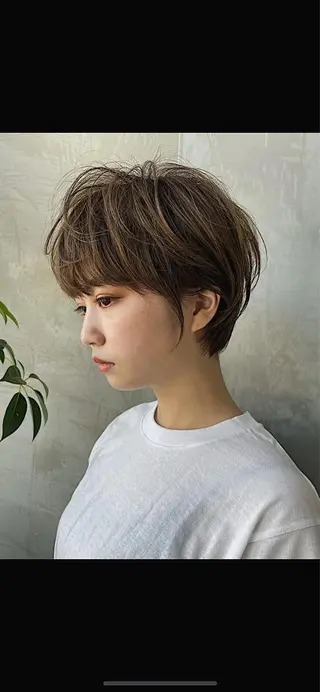 ショート カラー 🉐レイヤー/塩見 弘樹🉐渋谷のヘアスタイル