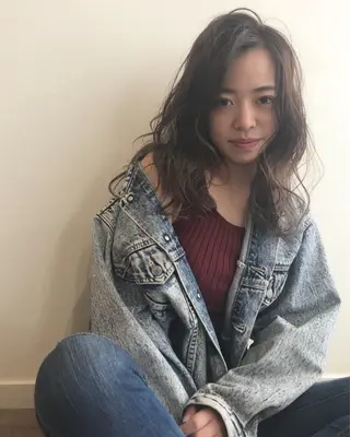 セミロング ヘアアレンジ 髪質改善period.所属・いしかわまい🎀 髪質改善特価サロンのヘアスタイル