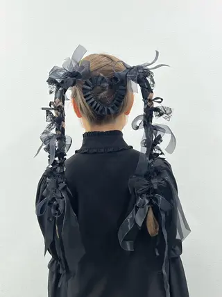 ロング prize🤍ྀི kana🖤ྀིのヘアスタイル