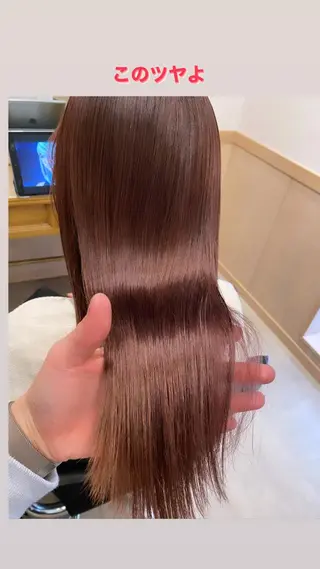 ロング GO TODAY  SHAiRE SALON 名古屋店所属・艶カラー/髪質改善/ 西　大喜(ひろき)のヘアスタイル