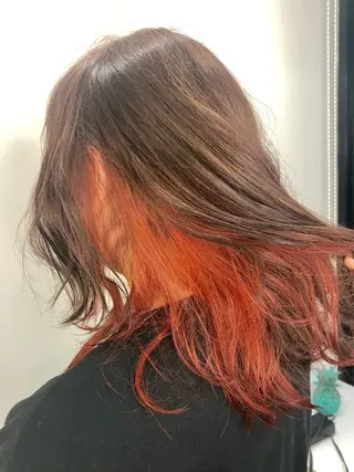 セミロング カラー ☕️ベージュカラー 内藤光哉☕️のヘアスタイル