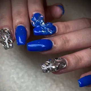 ネイル 💎ラピスラズリ💎 rionaのネイルデザイン