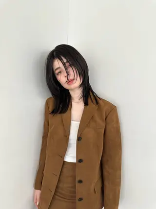 ミディアム OLSEN D.B.A BALLOON HAIR所属・さとう あやかのヘアスタイル