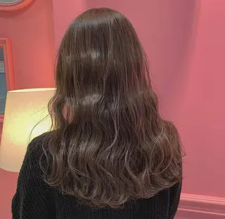 カラー letterby novel はるみのヘアスタイル