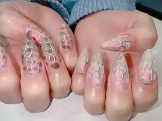 ネイル Nail Salon L'arc所属・💊大阪/心斎橋 moni🧠のネイルデザイン