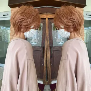 ショート カラー grand juteのヘアスタイル