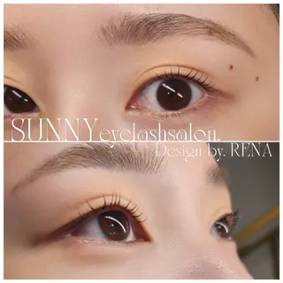 マツエク・マツパ eyelash salon.SUNNY.所属・SUNNY.☀ RENAのマツエク・マツパデザイン