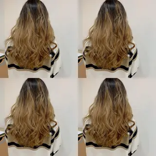 カラー ✨艶ブリーチカラー ✨四ノ宮裕己のヘアスタイル