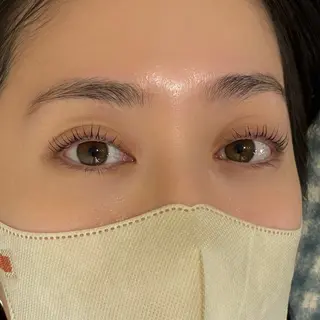 マツエク・マツパ アイブロウ&マツパ カラーモデルまなみのマツエク・マツパデザイン