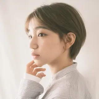 ショート カラー ショートボブ縮毛矯正 髪質改善のプロ山道潤のヘアスタイル