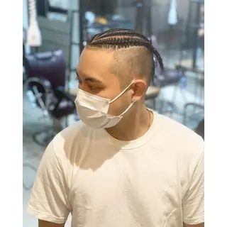 ロング カラー パーマ ヘアアレンジ メンズ キッズ BRAIDS💎愛子 大人ハイライト💎のヘアスタイル