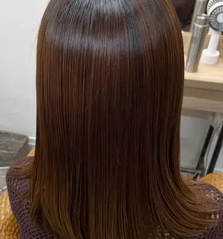 セミロング 松木 信也のヘアスタイル