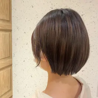 ショート 草野ゆずき⌇縮毛矯正 ⌇レイヤー⌇ボブ🕊のヘアスタイル