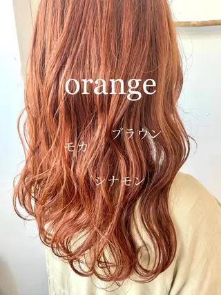 ロング カラー RINKA 琳茄のヘアスタイル