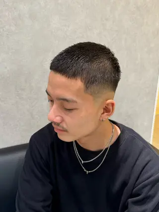メンズ Men’s  salon ANSWER所属・SHIZUKU スパイキーショートのヘアスタイル